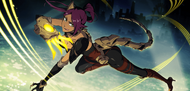 An alternate-universe Yoruichi from the Machine Society.