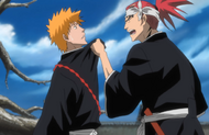 Renji declares that Ichigo disrupted the Seireitei.