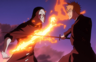 Shuren invites Ichigo to come to Hell.