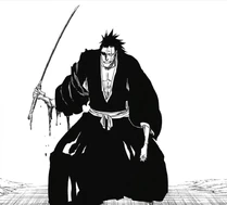 Le bras de Kenpachi mutilé par Pernida