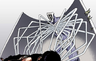 BG9 attempting to gather Suì-Fēng's data.