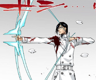 Uryū's new bow.