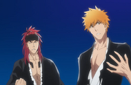 Ichigo and Renji discover that they have been empowered by the food.