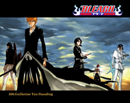 Sado, Ichigo, Rukia, Renji, and Uryū on the cover of Chapter 286.