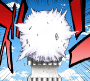 Byakuya initiates Gōkei against Zommari Rureaux.
