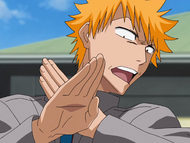 Ichigo refuses to help Rukia with her Shinigami duties.