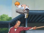 Kon tests out Ichigo's body.