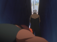 Kariya walks off, leaving Koga unconscious.