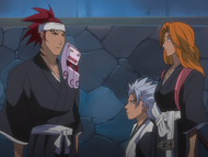 Hitsugaya learns of Kurōdo's Bount sensor capabilities.