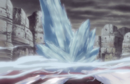 Riyan is killed by Hitsugaya's Bankai.