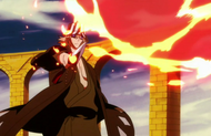 Reigai-Kisuke Urahara using Haien against Urahara