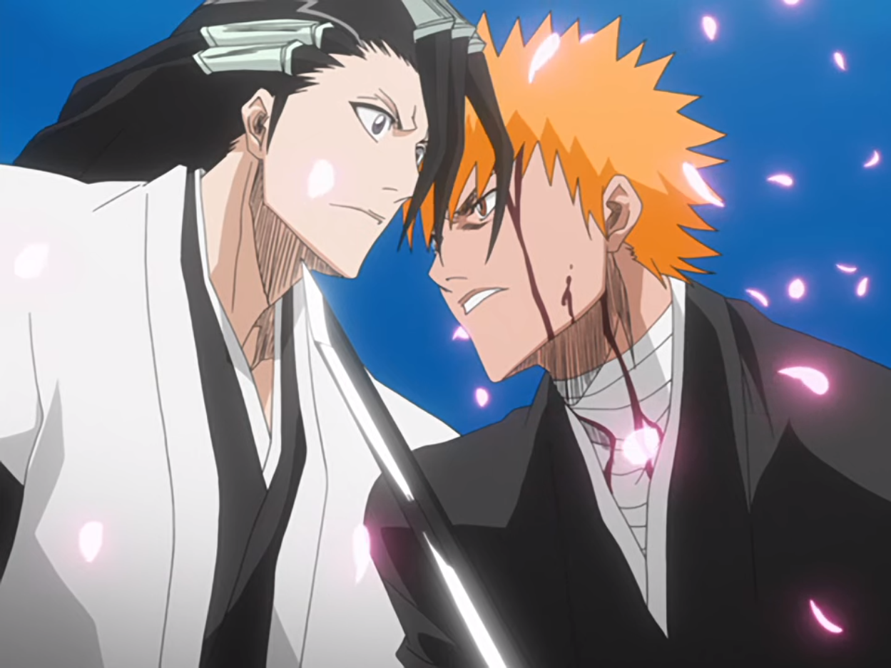 Watch Bleach · Season 1 Episode 124 · Collision! Black Bankai and the White  Bankai Full Episode Online - Plex