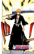 Ichigo on the cover of Chapter 112.