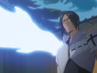 Uryū activates the Quincy: Letzt Stil.