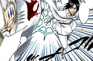 Uryū pursues Aisslinger with Hirenkyaku.