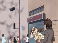 Another explosion occurs in Karakura Town.