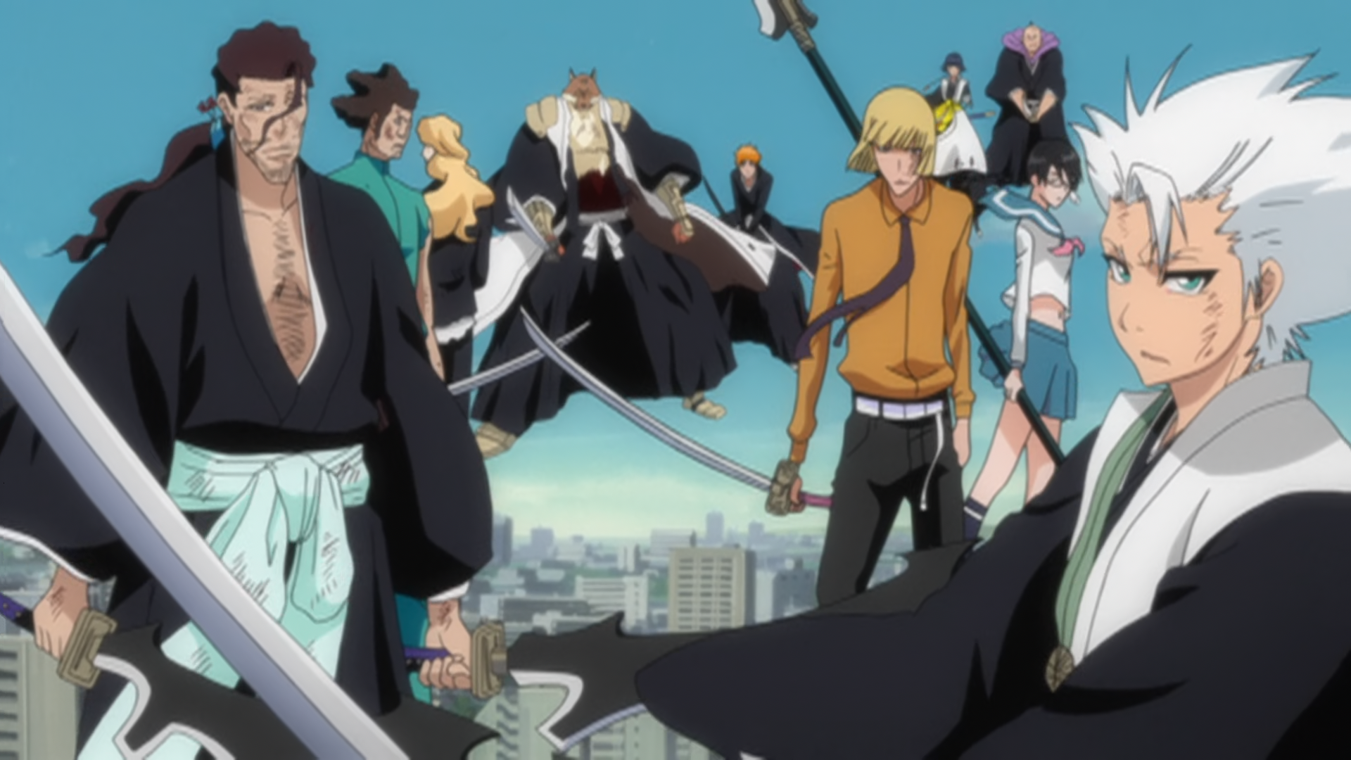 Gotei 13's Enter Bleach Anime ( arc Fullbring )