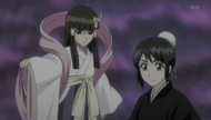 Momo and Tobiume arrive with the other Shinigami to do battle.