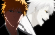 Hollow Ichigo tells Ichigo he is more difficult to control than Ichigo may think.