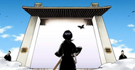 Rukia departs for the Human World.