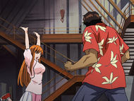 Orihime and Sado attempt to bring out their powers.