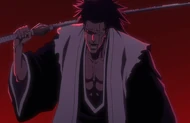 Kenpachi suggests that Gremmy should want to crush him if he is truly the strongest .