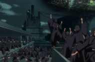 The Shinigami cheer.