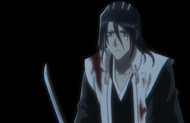 Byakuya is told that he is experiencing fear.