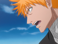 Ichigo demands that Byakuya use his Bankai.