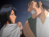 Ganju grabs Rukia