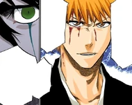 Ichigo suggests that he can read Ulquiorra's movements because the latter has become more Human.