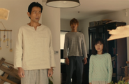 Ichigo and his family discover their destroyed living room.