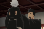 Isshin praises Hitsugaya for being so dependable and hardworking.