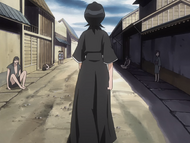 Rukia makes her way back to her division.