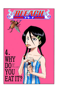 Rukia on the cover of Chapter 4.