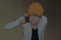 Ichigo escuchando a rukia