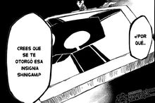 Kugo le pregunta a Ichigo por que cree que le dieron la insignia de shinigami