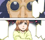 Yuzu watches Don Kanonji's show.