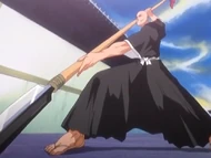 Ikkaku uwalnia Shikai