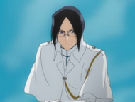 Uryū makes his presence known in the Study Chamber.