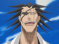 Kenpachi decides to fight all four Shinigami on his own.