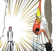Dondochakka sees Szayelaporro Granz and is immediately terrified.