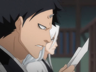 Akon and Ukitake reveal that the Cloning Arrancar is hiding.