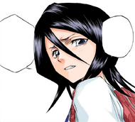 Rukia tearfully declares that she will never forgive Ichigo if he tries to pursue her.