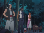 Sado and his friends realize Uryū has left.