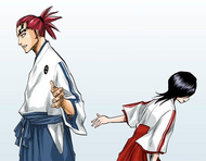 Rukia leaves Renji.