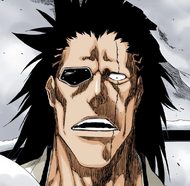 Kenpachi 19 months after Aizen's defeat.