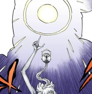 Lille generates a ball of light to attack Nanao with.