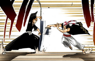 Ganju and Ichigo clash.