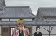 Nanao and Shunsui Kyōraku approach.